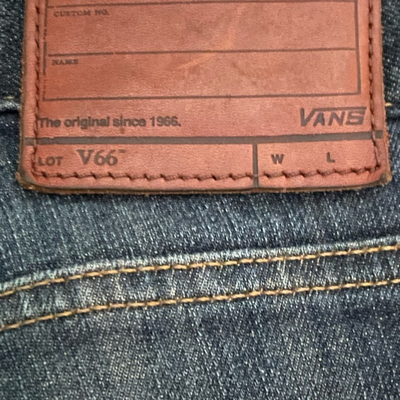 Vans Men's Blue Jeans - Picture 2 of 8